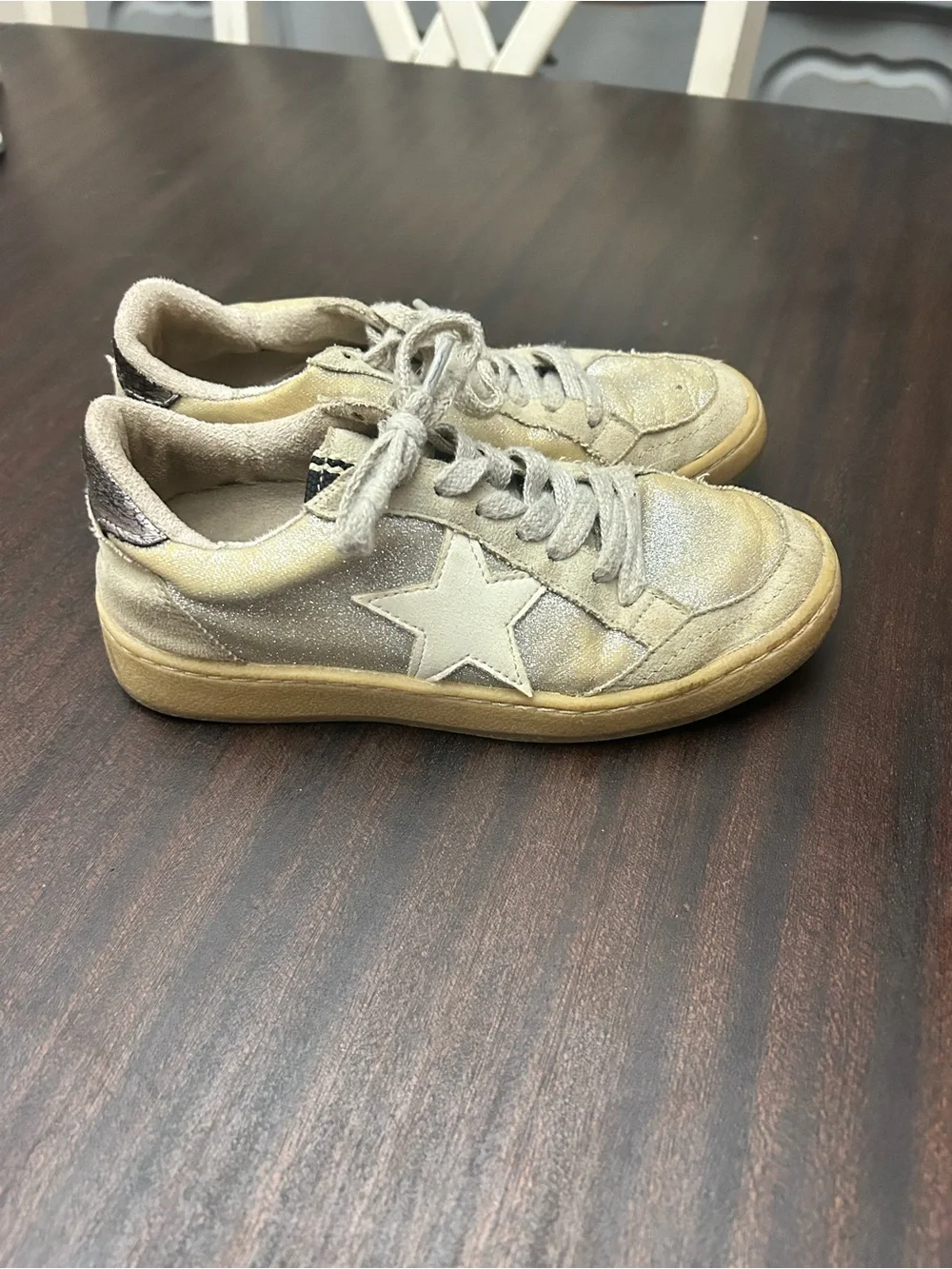 ShuShop Beige/Tan Kids Sneakers
